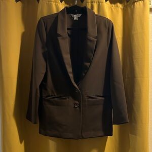 Old Navy Dark Brown Women's Blazer size Medium